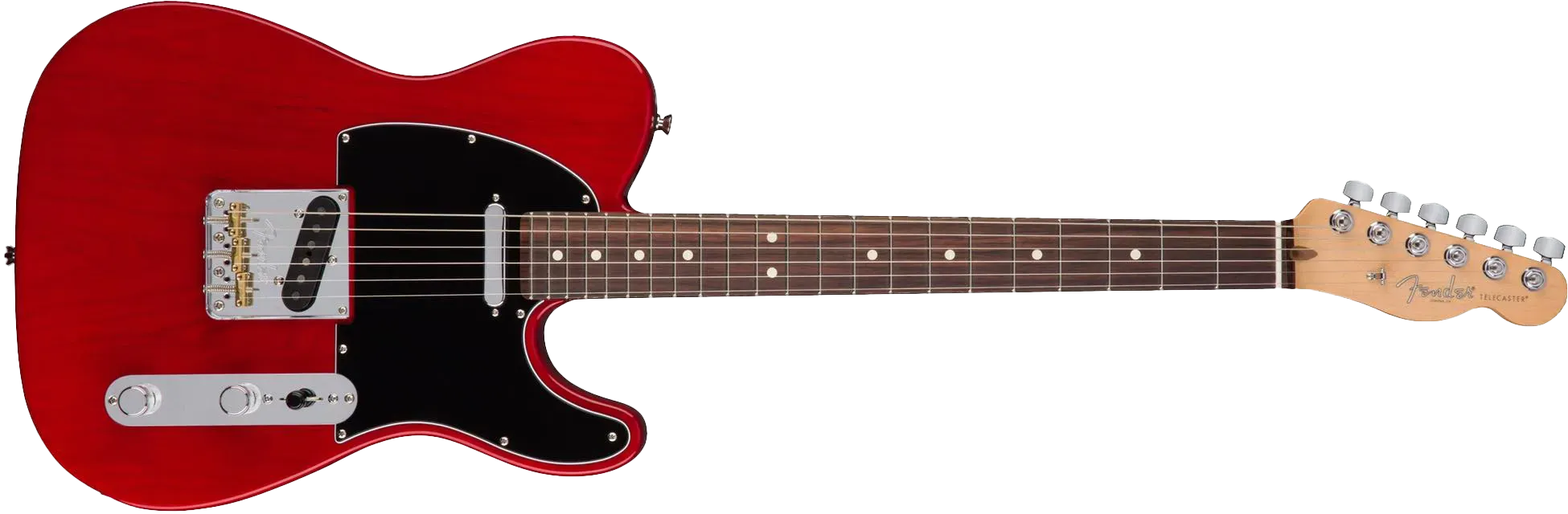 guitare électrique rouge