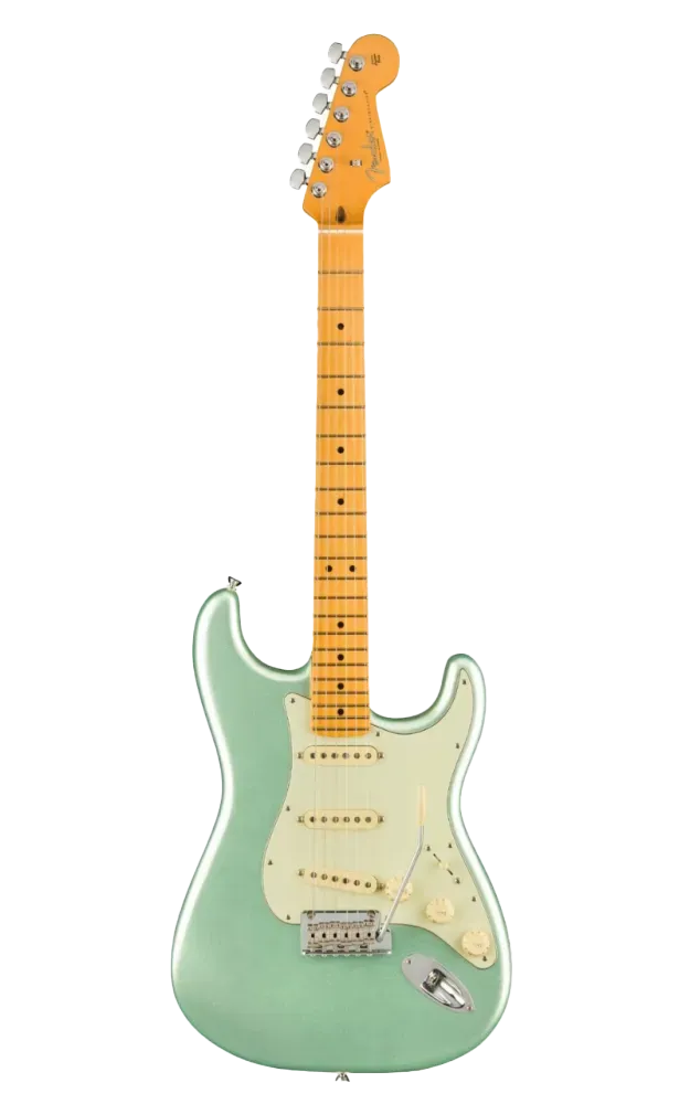 American Professional II Stratocaster Maple Fingerboard Mystic Surf Green