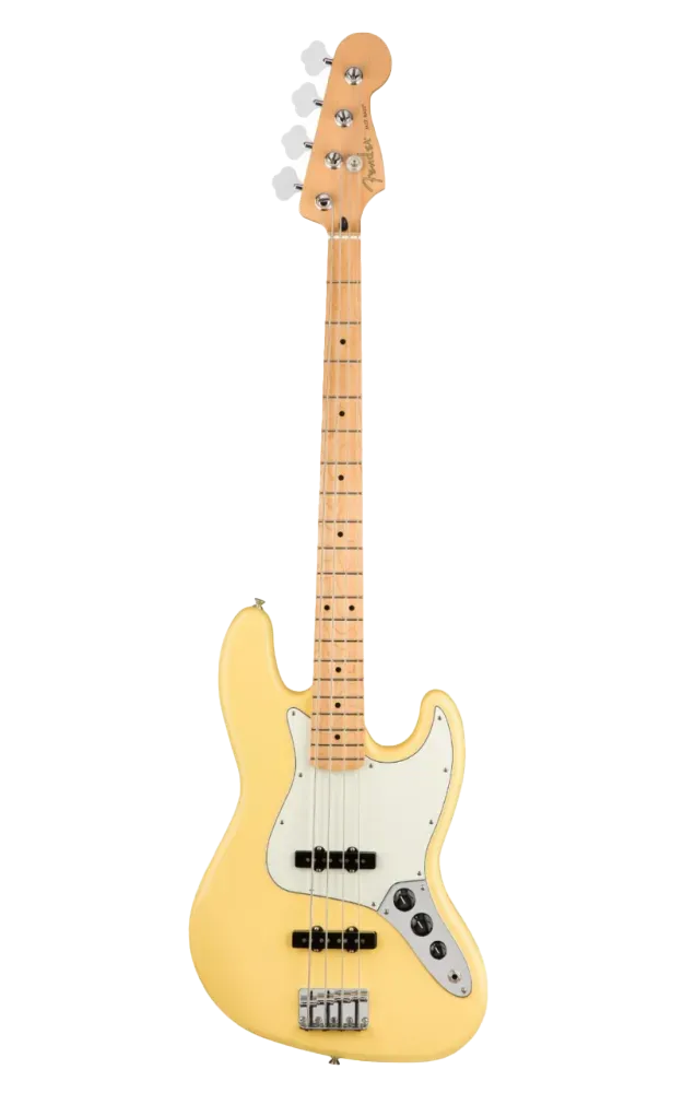 Player Jazz Bass Maple Fingerboard : Buttercream