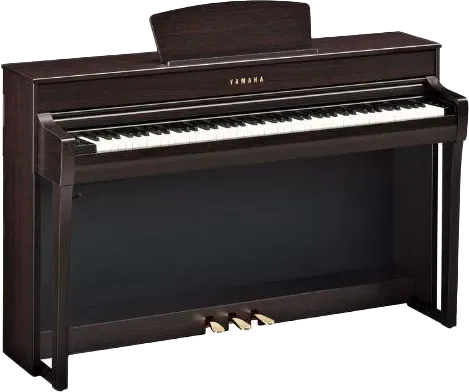 Piano numérique Yamaha CLP-735 noyer foncé